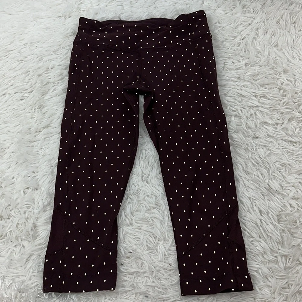Lululemon Pace Rival Reflective Crops